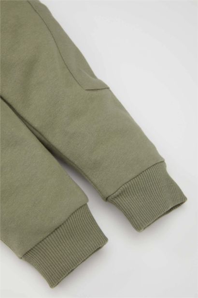 Pantalon à coupe régulière et bande élastique