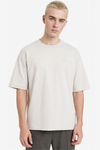 تيشيرت نص ردن اوفر سايز يسمح بمرور الهواء