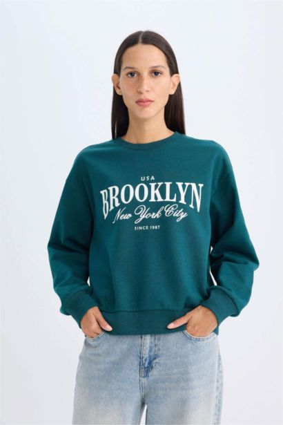 Regular Fit Thin Sweatshirt Fabric Sweatshirt