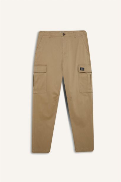 Relax Fit Straight Leg Cargo Pants