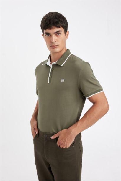 New Regular Fit Pique Polo T-Shirt