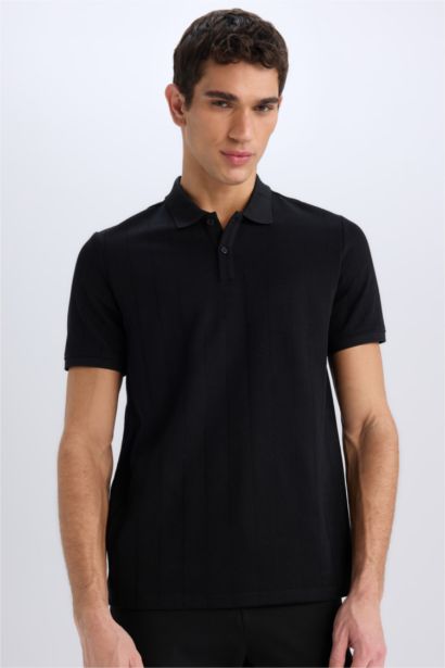New Regular Fit Polo Collar Polo T-Shirt