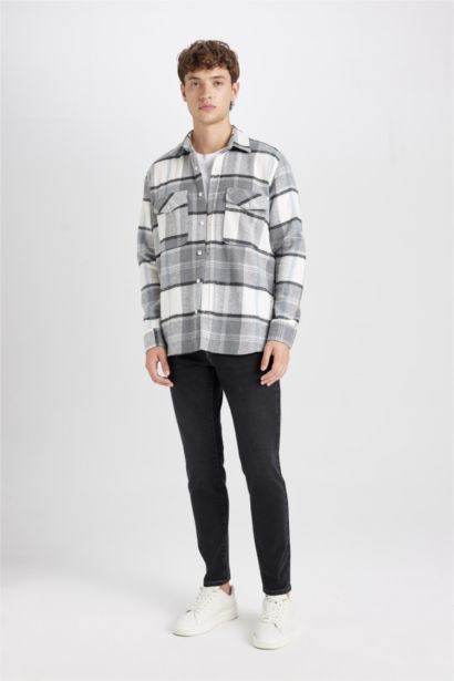 Regular Fit Plaid Lumberjack Flannel Shirt