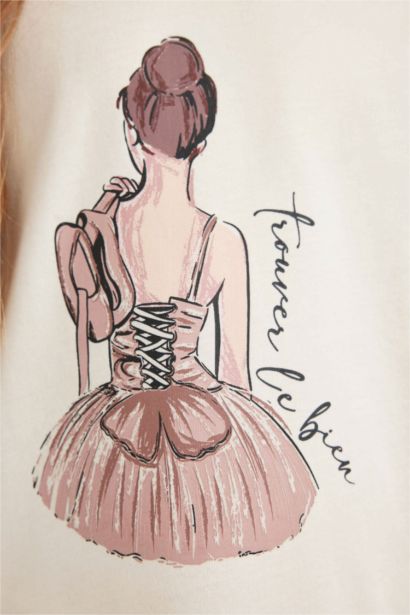 Girl Printed 2 Piece Pajama Set