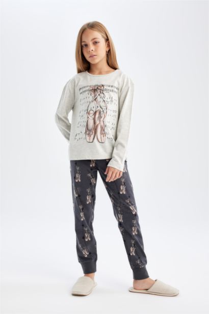 Girl Printed 2 Piece Pajama Set