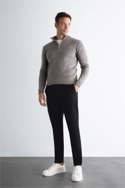 بنطلون جوجر قطن برجل ضيقة