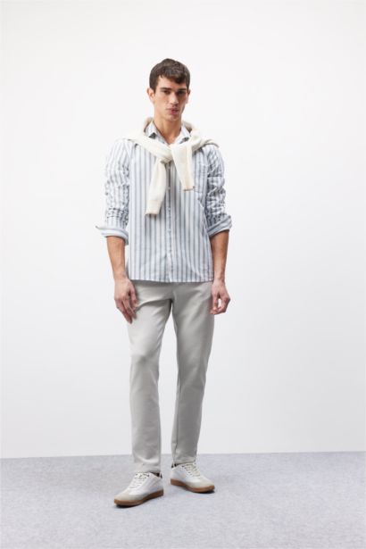 Regular Fit Oxford Long Sleeve Shirt