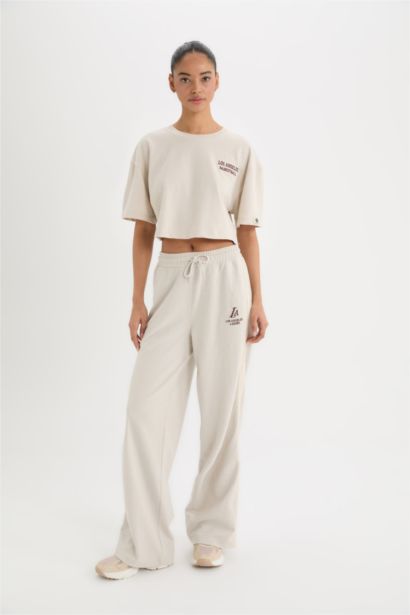 Bisiklet Yaka Spor Baskılı Sporcu Pike Kısa Kollu Tişört