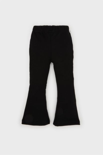 سروال ضيق برجل واسع بساق مطاطي