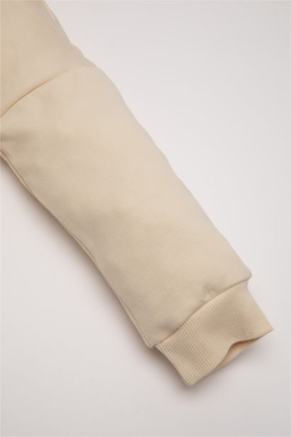 2'li Takım Baskılı Sweatshirt Eşofman Altı Erkek Bebek