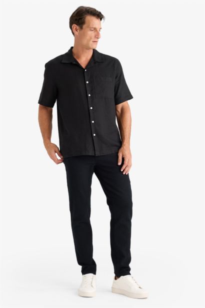 Regular Fit Woven Trousers