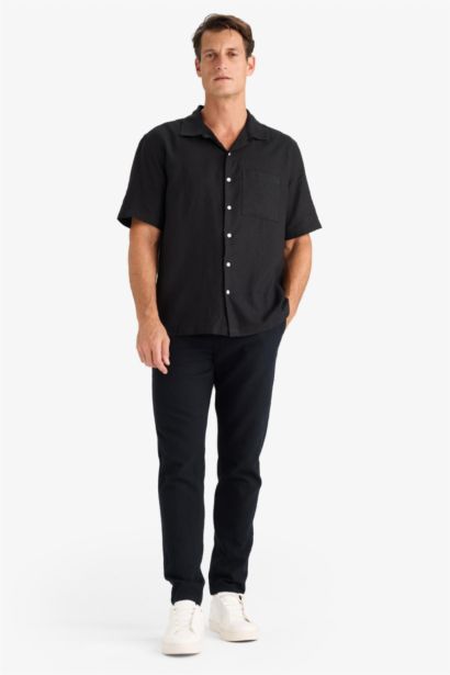 Regular Fit Woven Trousers