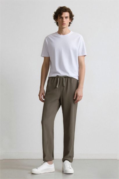 Regular Fit Woven Trousers