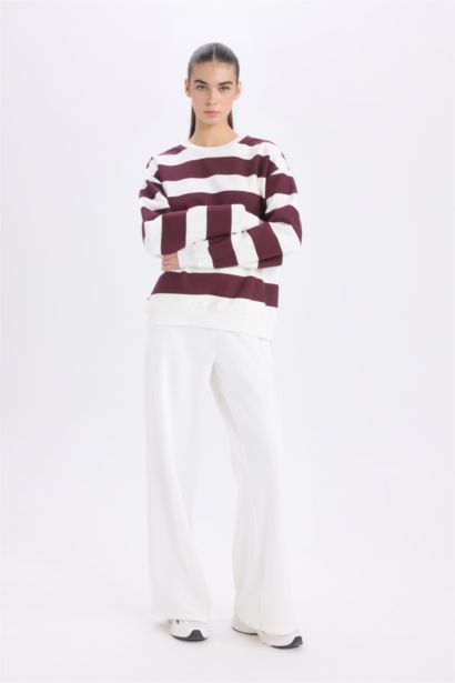 Standart Fit Jogger Kalın Kışlık Eşofman Altı Basıc Beli Lastikli Uzun Boy