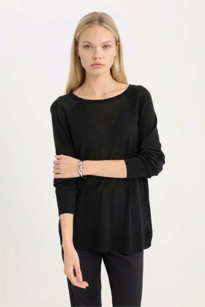 Regular Fit Crew Neck Pullover