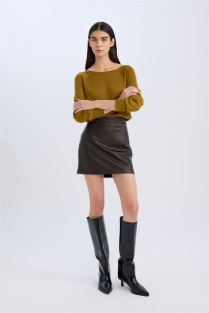 Regular Fit Crew Neck Pullover