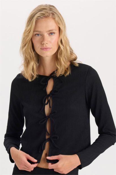 Regular Fit Crew Neck Long Sleeve T-Shirt