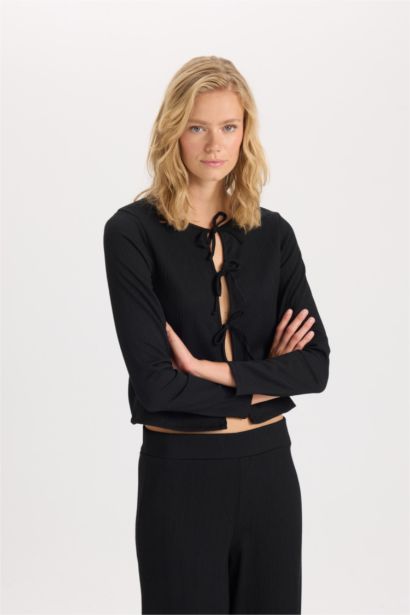 Regular Fit Crew Neck Long Sleeve T-Shirt