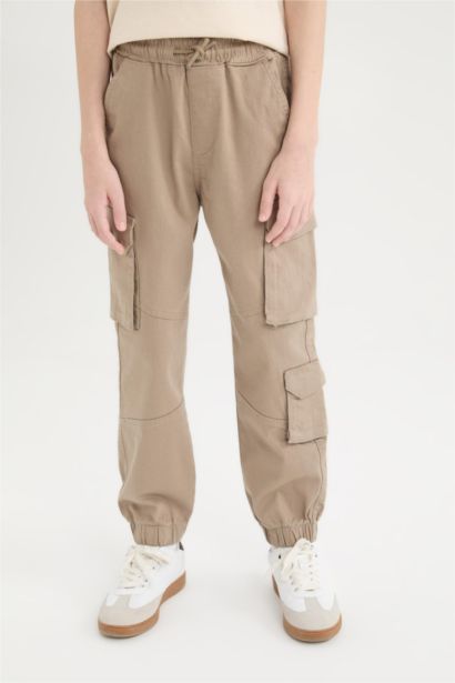 بنطلون كارجو اولادي جوجر بجيب