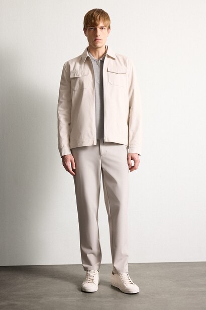 Zipper Puffer Jacket