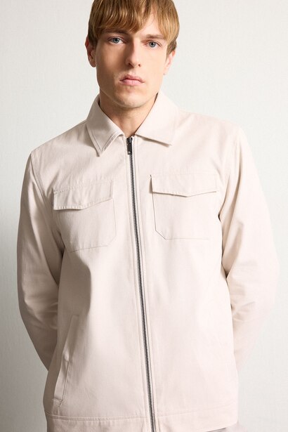 Zipper Puffer Jacket