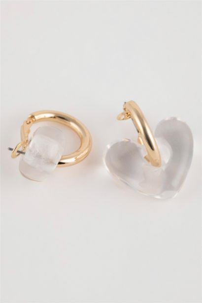 Lot de 2 paires de Boucles d'oreilles