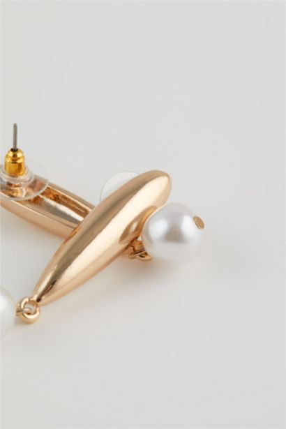 تراجي نسائي ذهبي بالؤلؤ