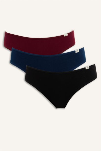 Fall in Love Ribbed 3 Piece Panties