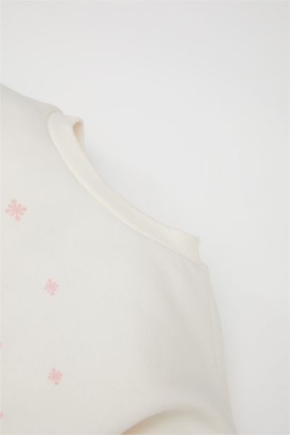 Pyjama à motifs Top à manches longues et bas à taille élastique pour Bébé Fille