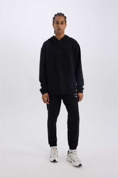 DeFactoFit NBA Wordmark Sports Thick Jogger Sweatpants