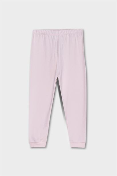 Baby Girl Ballerina Printed 2 Piece Pajama Set