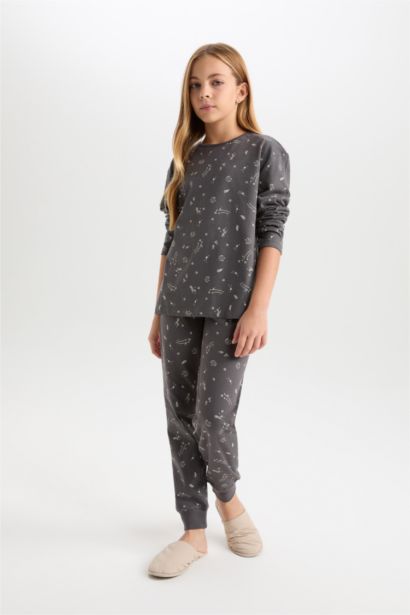 Girl Top Bottom 2 Piece Pajama Set