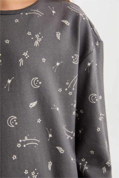 Girl Top Bottom 2 Piece Pajama Set