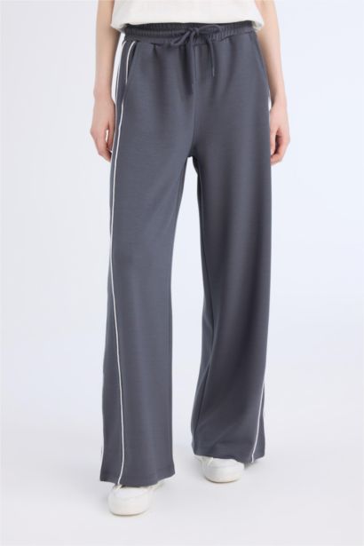 Straight Fit Pocketed Long Length Sweatpants