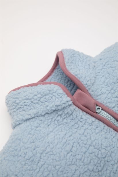 Baby Girl Plush Zippered 2 Piece Set