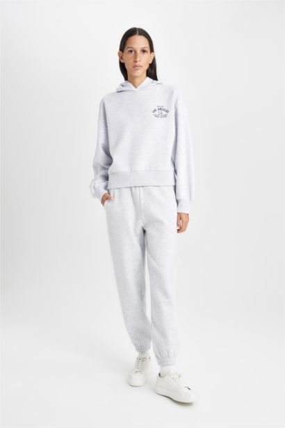 سويت شيرت ثقيل أوفر سايز بغطاء للرأس