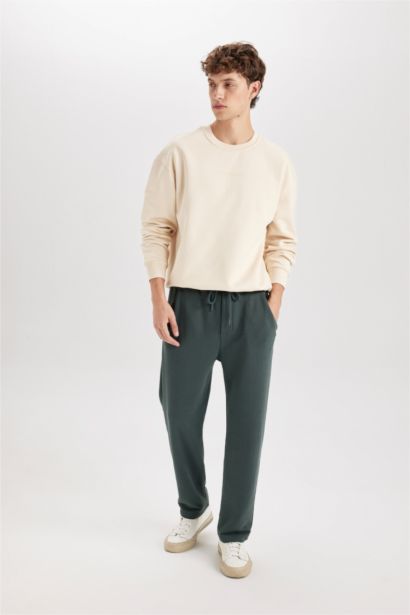 سروال سويت بانتس قطن قصة عادية ورجل عادي