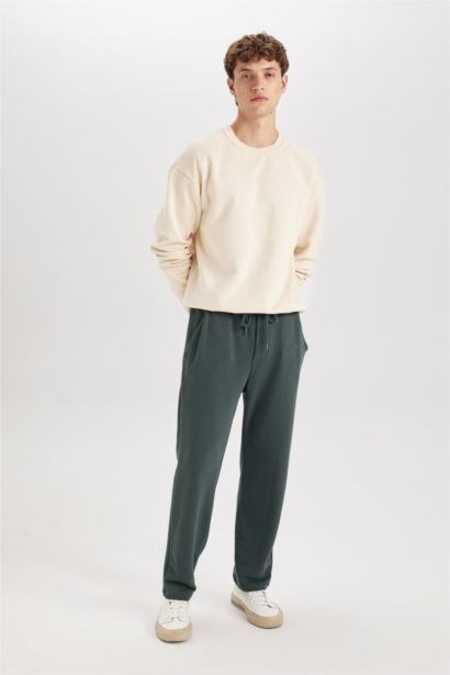 سروال سويت بانتس قطن قصة عادية ورجل عادي