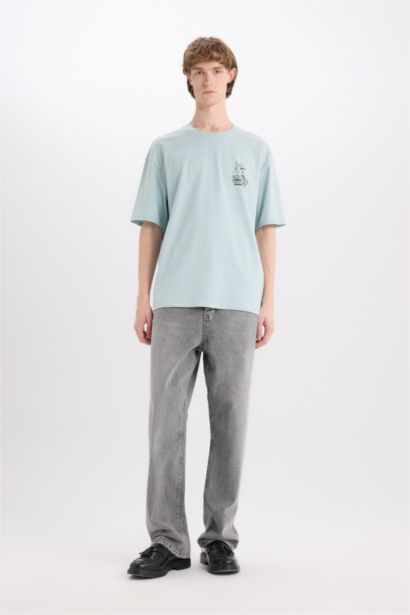 Cotton Looney Tunes Boxy Fit Printed T-Shirt