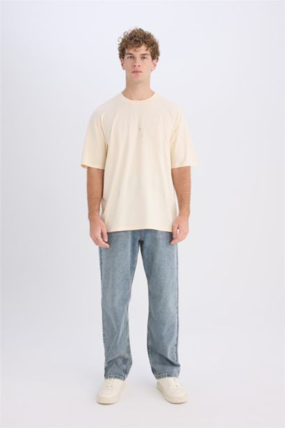 Boxy Fit Avatar The Last Airbender Licensed Crew Neck Printed Short Sleeve T-Shirt