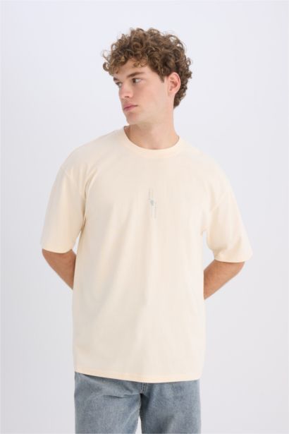 Boxy Fit Avatar The Last Airbender Licensed Crew Neck Printed Short Sleeve T-Shirt