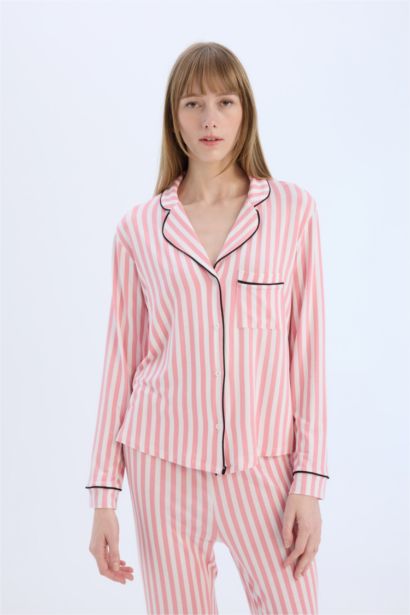 Striped Top Bottom 2 Piece Set