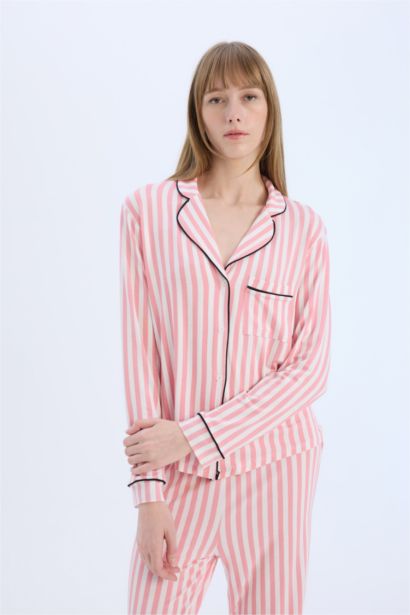 Striped Top Bottom 2 Piece Set