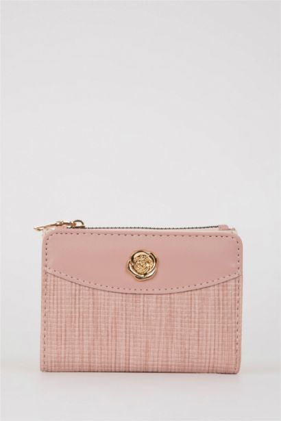 Kadın Toka Detaylı Suni Deri Cüzdan