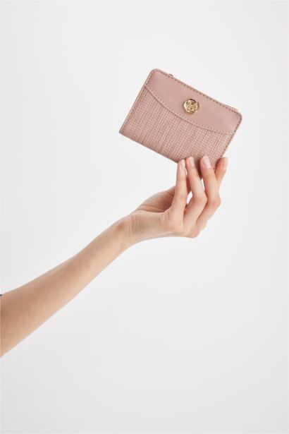 Kadın Toka Detaylı Suni Deri Cüzdan