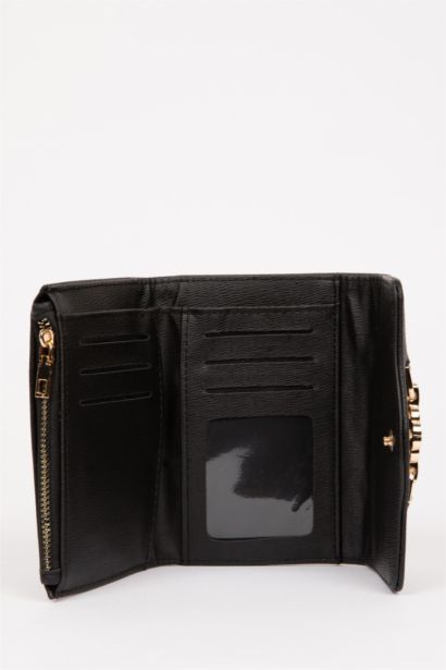 Kadın Toka Detaylı Suni Deri Cüzdan