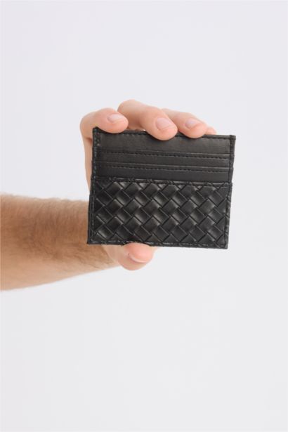 Man Faux Leather Wallets