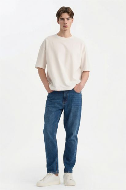 Pantalon Jean slim à jambes étroites Style des années 90