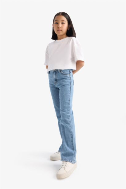 Девочка Джинсы с расклешенными брюками (Flare Fit)