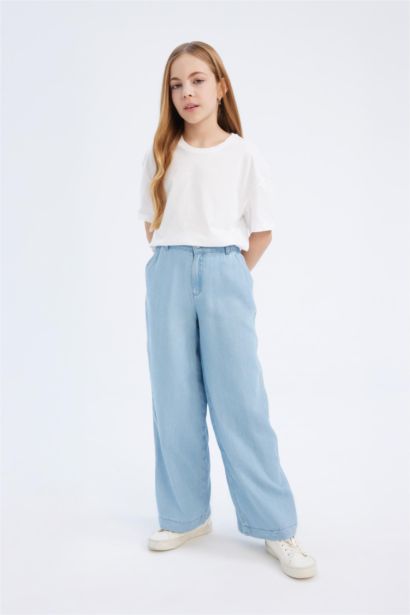 Girl Wide Leg Jeans